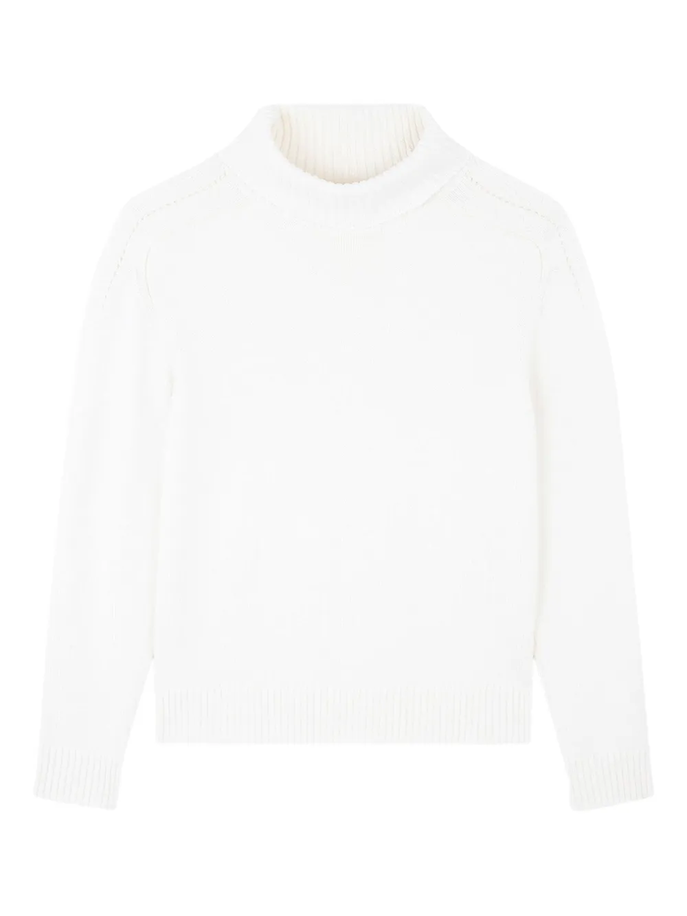 

Водолазка из мериносовой шерсти Paul & Shark, белый