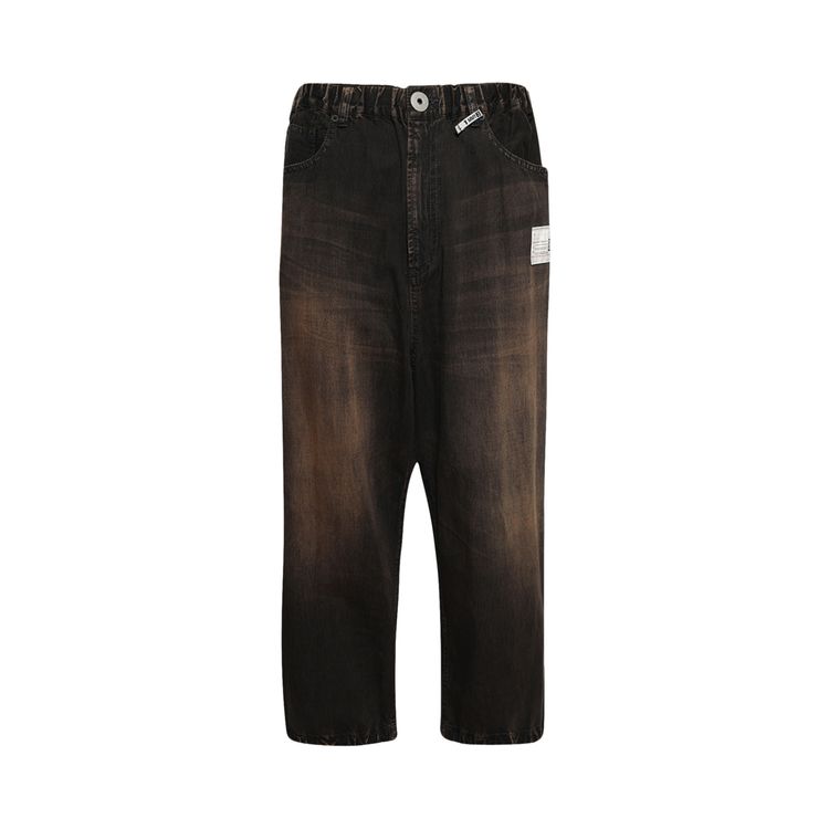 

Брюки Maison Mihara Yasuhiro Four Legs Pants 'Black', черный