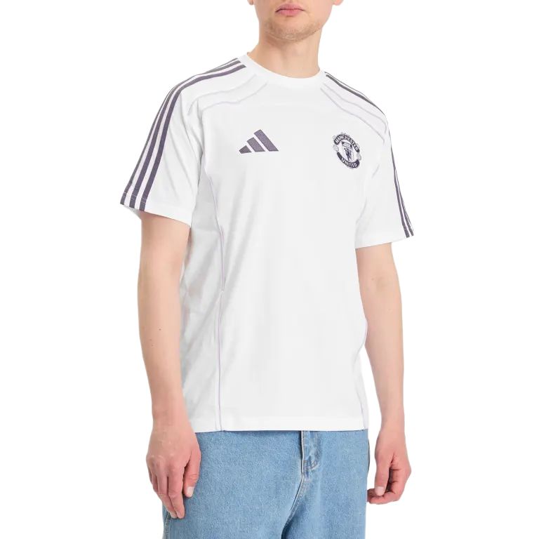 Футболка Manchester United мужская Adidas, белый — фото 2