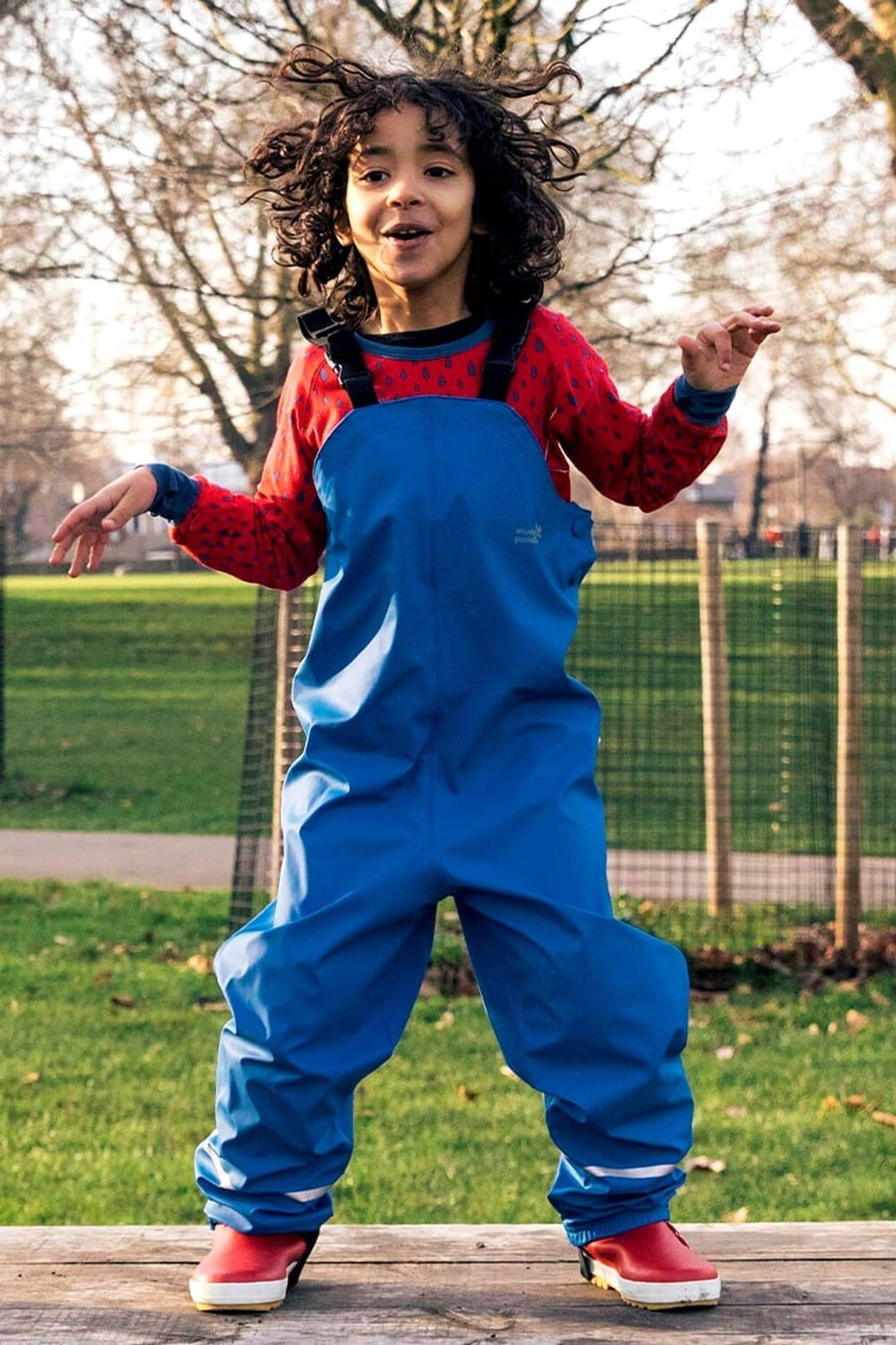 

Водонепроницаемый комбинезон для дождливого дня Muddy Puddles, синий