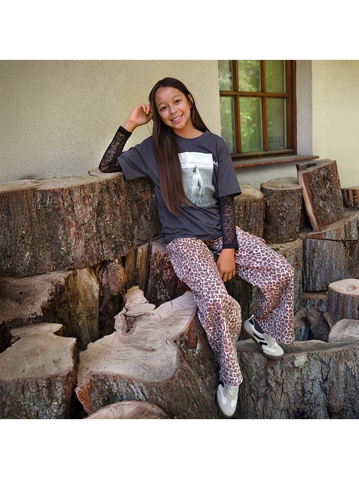 

COOL CLUB Брюки Marlene светло-коричневого цвета