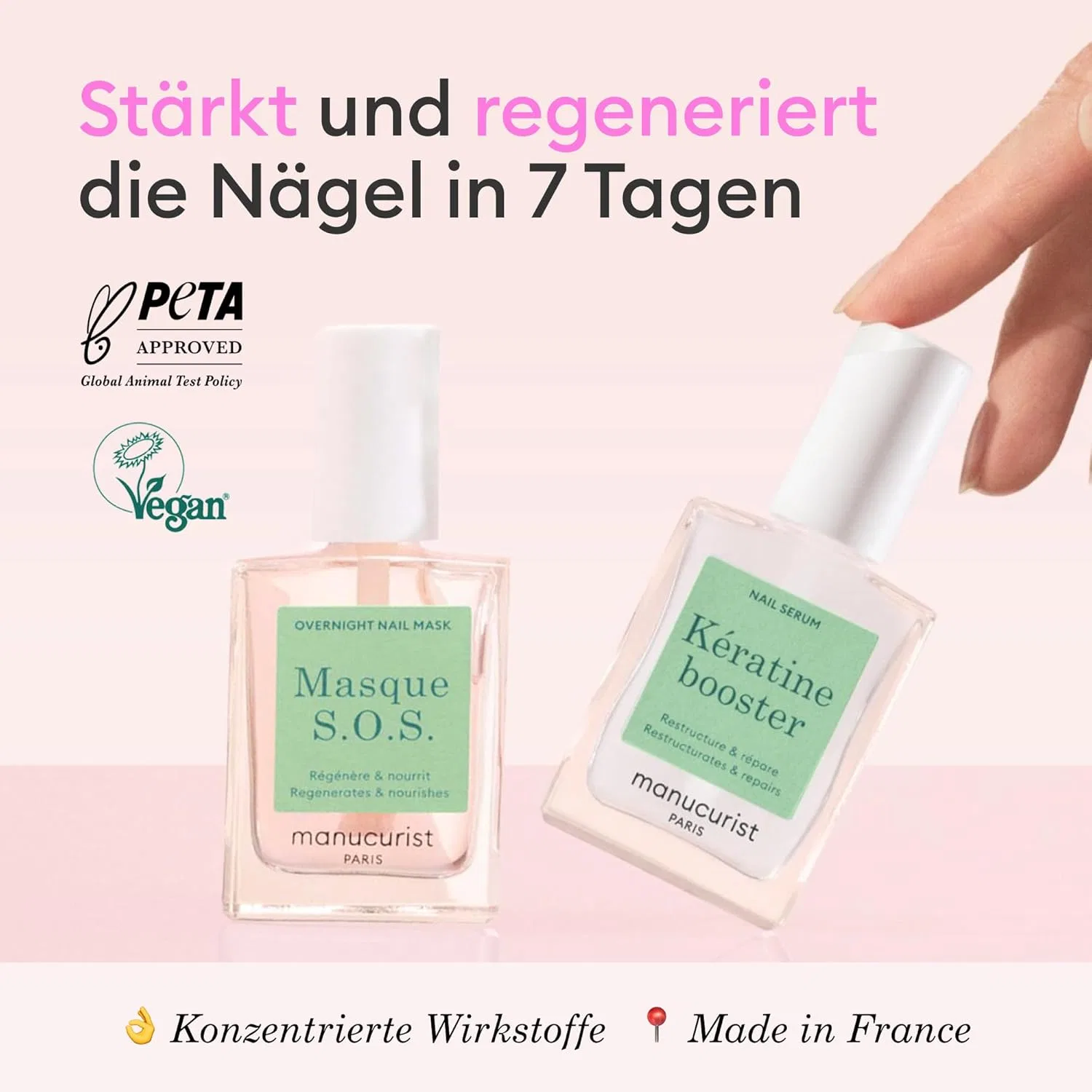 Набор для ухода за ногтями Manucurist Duo Day & Night Manucurist, Duo Day & Night — фото 2