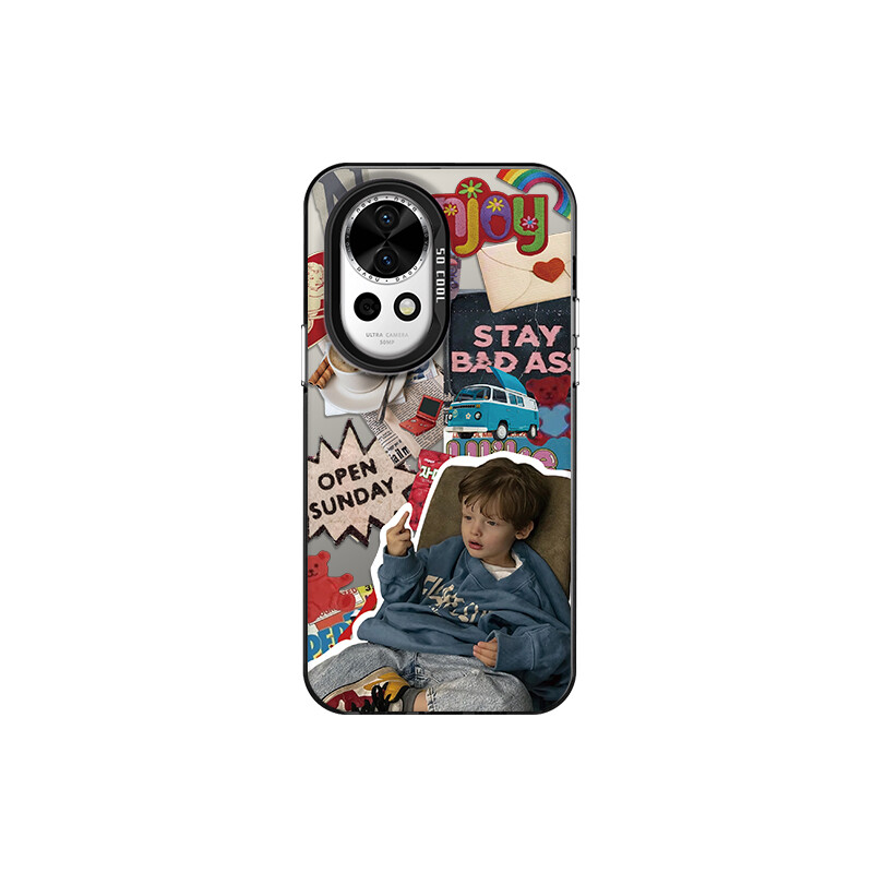 

Чехол для телефона с камнями Stones, Color silver black - DWSTSCY053
