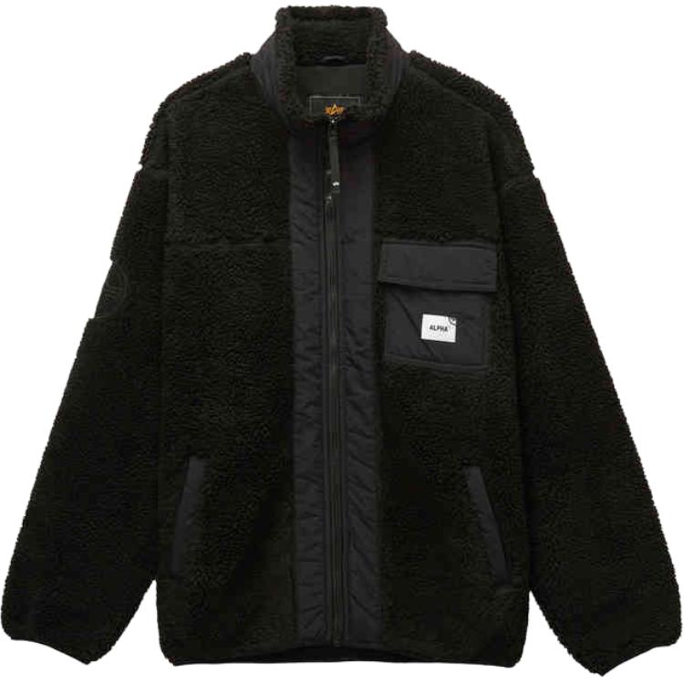 

Alpha Industries Куртка с накладными карманами, Black