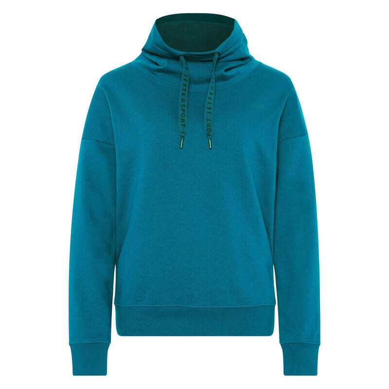 

Толстовка с высоким воротником JETTE SPORT, цвет blau