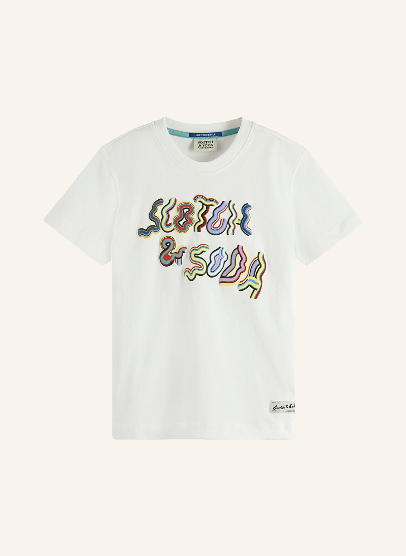 

Футболка Scotch & Soda, мультиколор