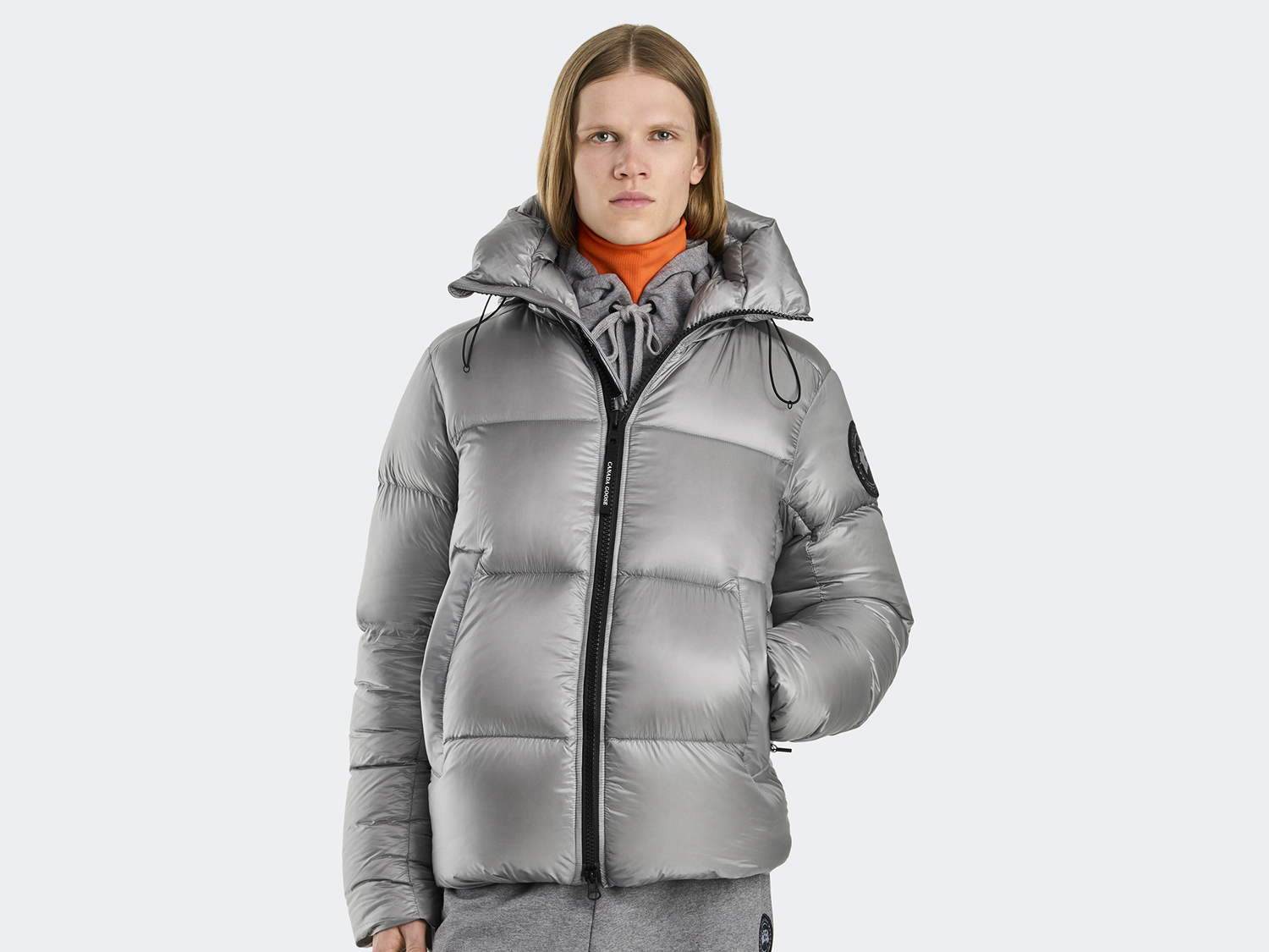 

Пуховик Canada Goose Crofton Black Label, Boulder Grey