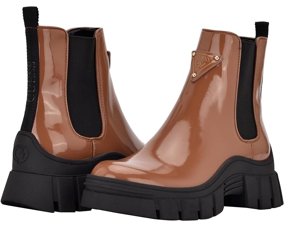Ботинки GUESS Hestia, цвет Medium Brown Logo