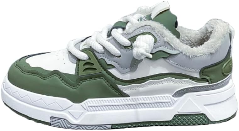 

Мужские удобные модные кроссовки на платформе с контрастными блоками цвета для прогулок, бега, кемпинга, на все сезоны, с шнуровкой Hhhchpm, зеленый