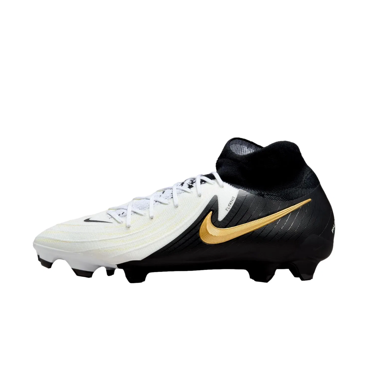 Мужские кроссовки Nike Phantom Luna II Pro FG, белые/черные, модель FJ2575-100