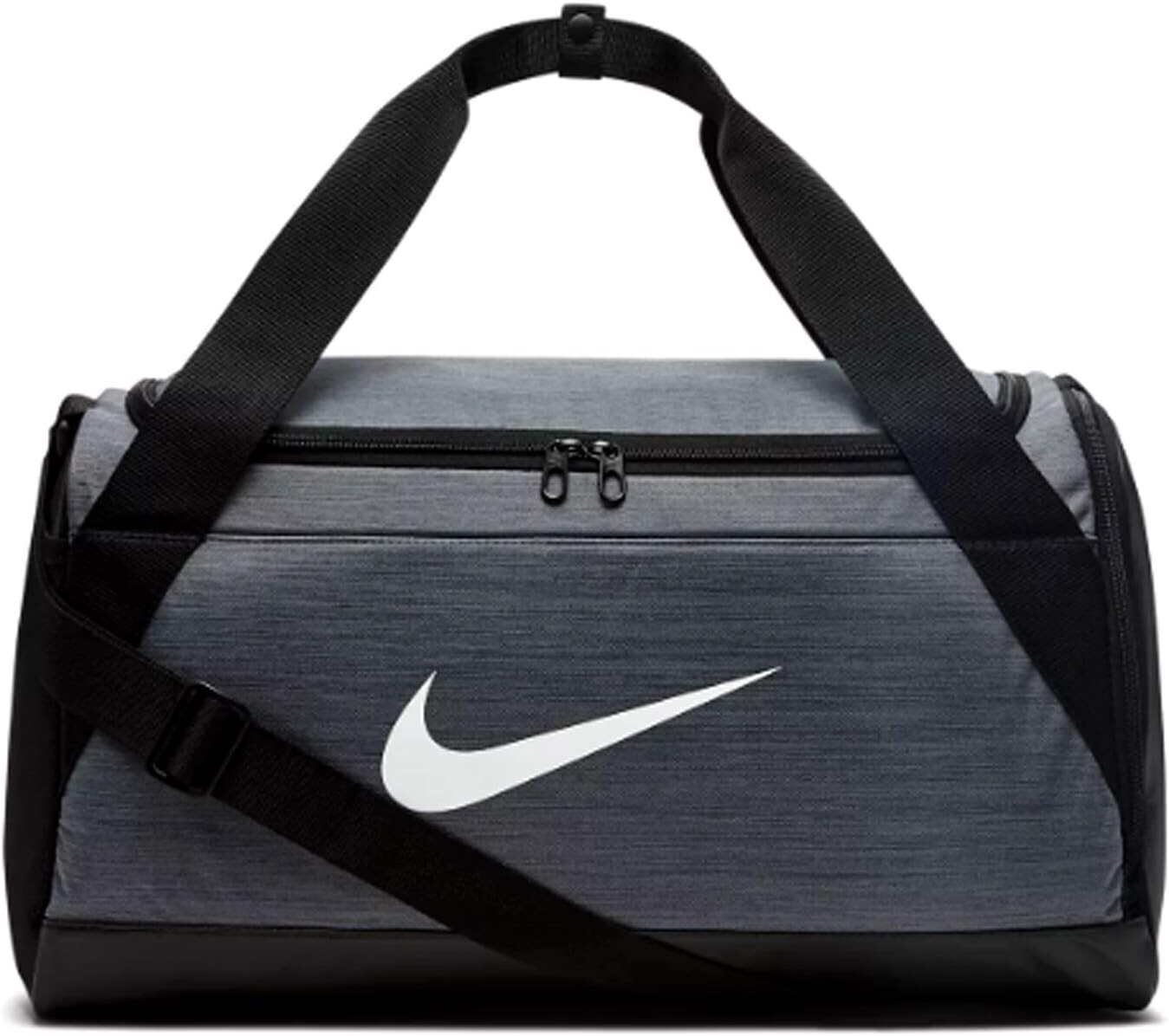 

Спортивная сумка для тренинга Nike Brasilia (маленькая) Flint Grey/Black/White, маленький размер