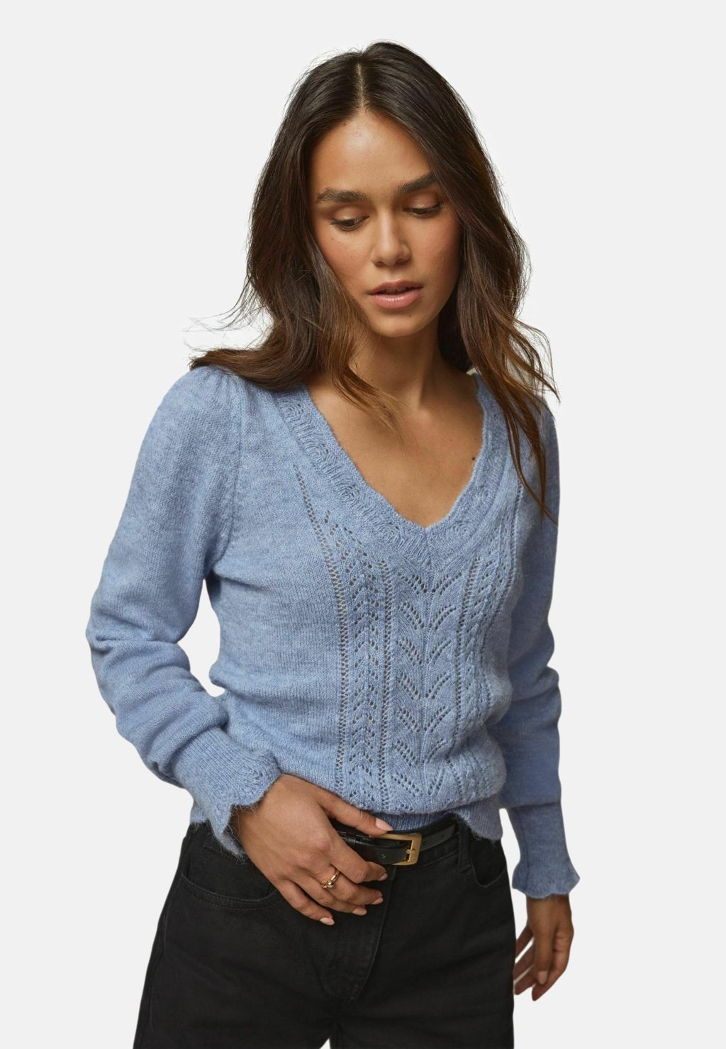 

Свитер V-NECK - REGULAR FIT Laura Ashley, синий
