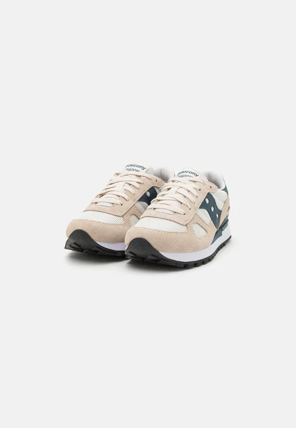 Унисекс низкие кроссовки shadow original Saucony, White/Navy — фото 2