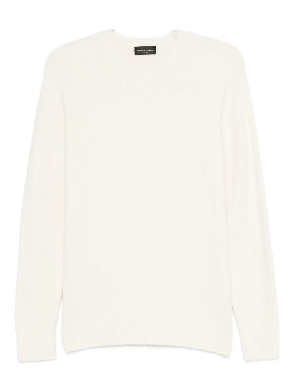 

Свитер с круглым вырезом Roberto Collina, нейтральный