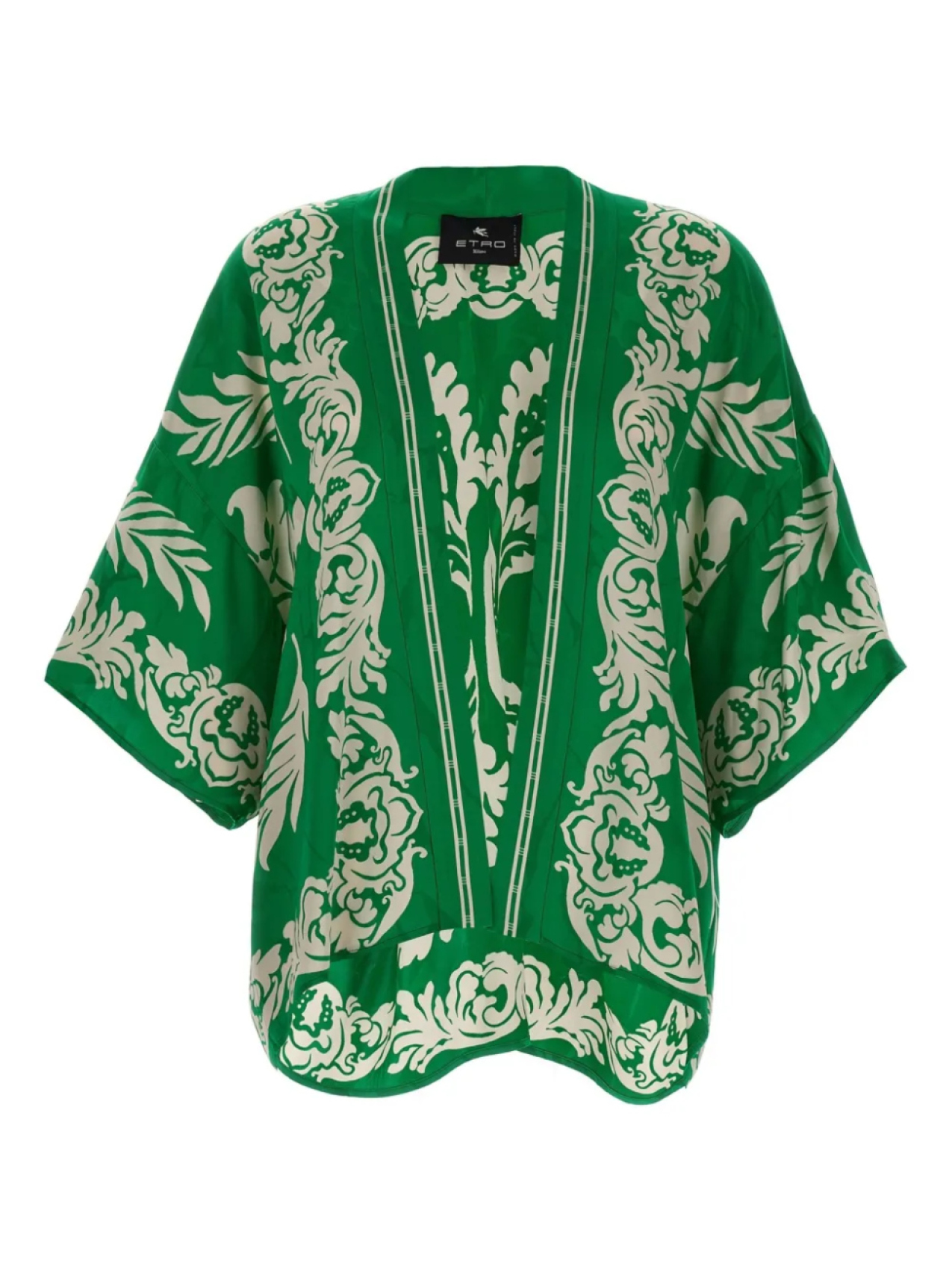 

Кардиган ETRO с цветочным принтом, зеленый