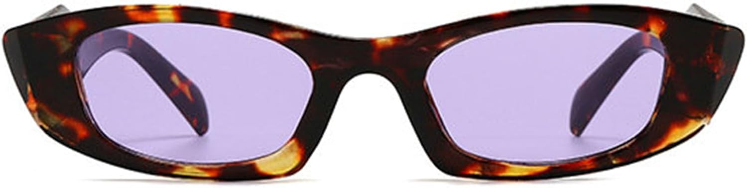 

Солнцезащитные очки Willochra «кошачий глаз» для женщин и мужчин, в стиле ретро 90-х, узкие прямоугольные солнцезащитные очки, модные в стиле Y2K, унисекс, стильные, C6