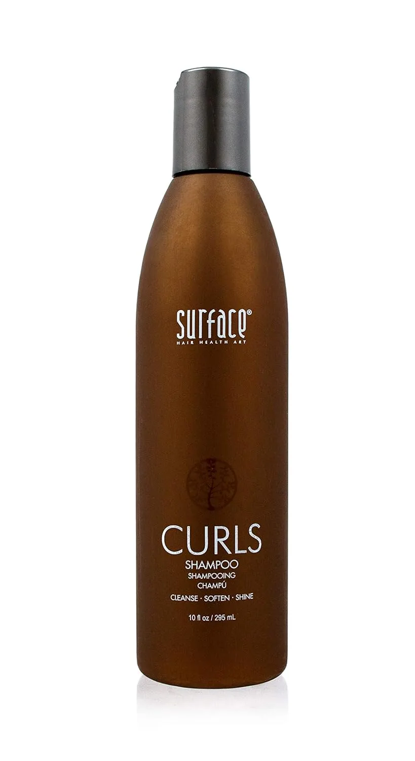 Увлажняющий шампунь Surface Hair - Curls - подчеркивает форму локонов, придает блеск и обеспечивает стойкость укладки без пушистости.