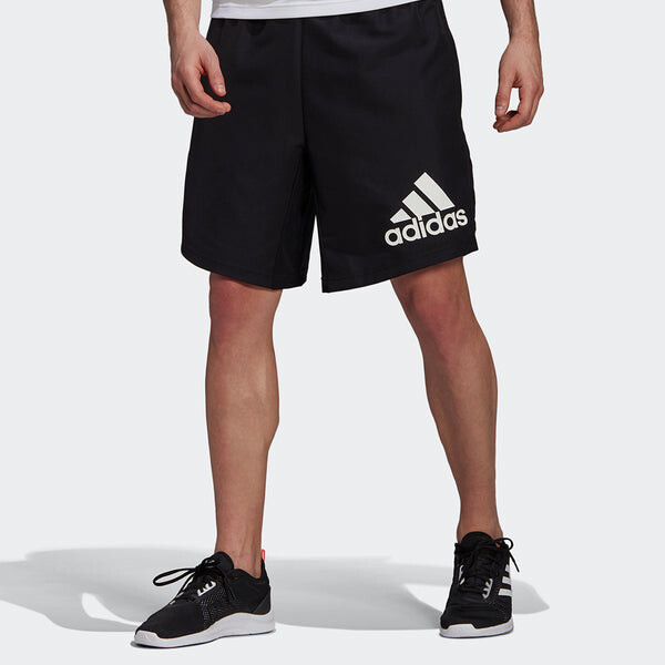 Шорты m sprt4ia sho logo printing training sports shorts black Adidas, черный — фото 2