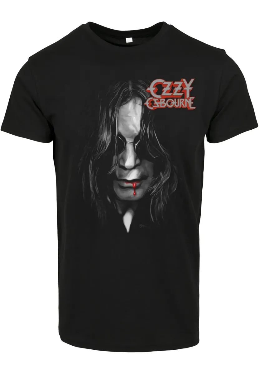 

Рубашка с короткими рукавами Merchcode "Мужская футболка Merchcode Ozzy Osbourne Face Of Madness", черный