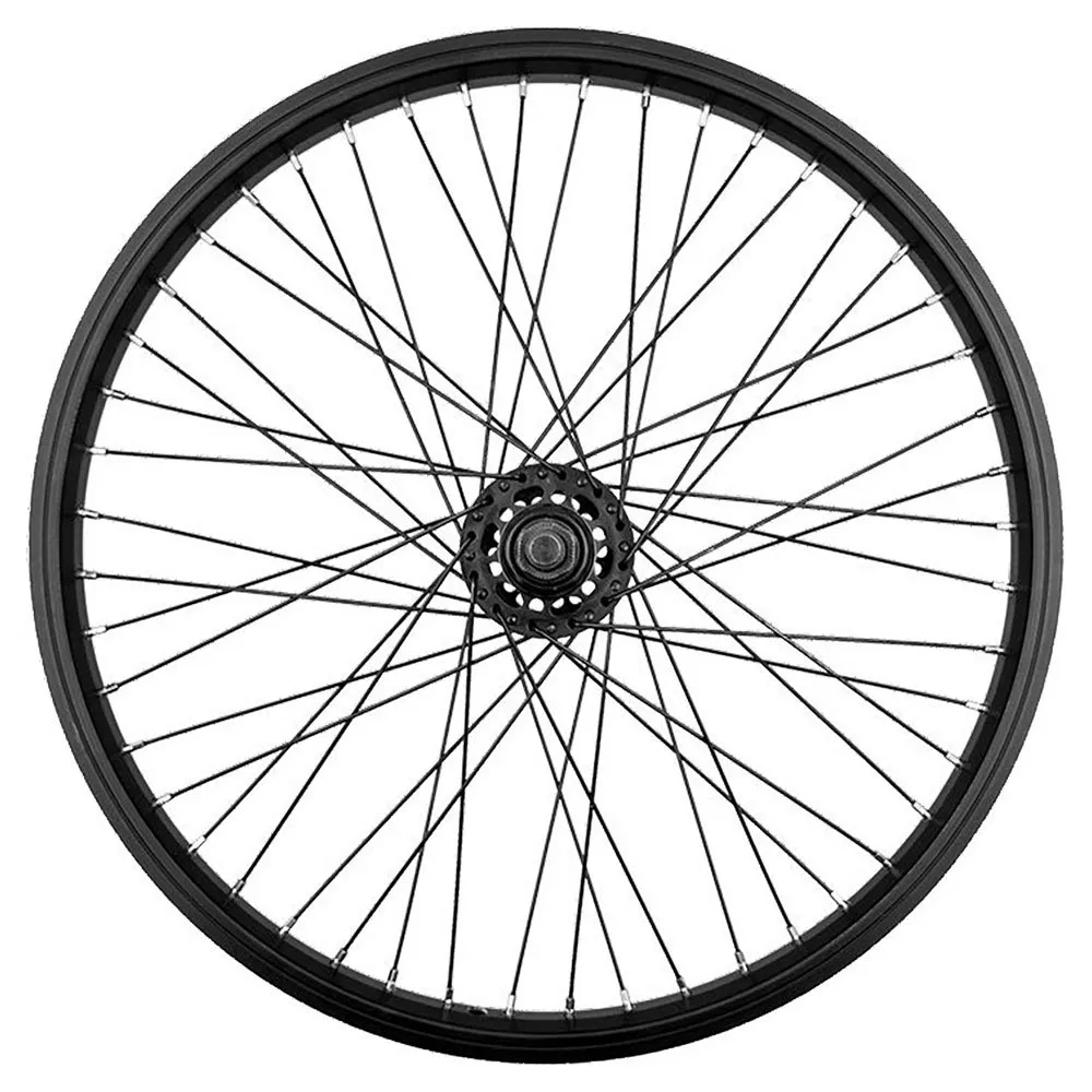 

Переднее колесо Mvtek 20´´ x 1.90 BMX Tubeless Pin 10mm Hub on Spheres Nut, серебряный