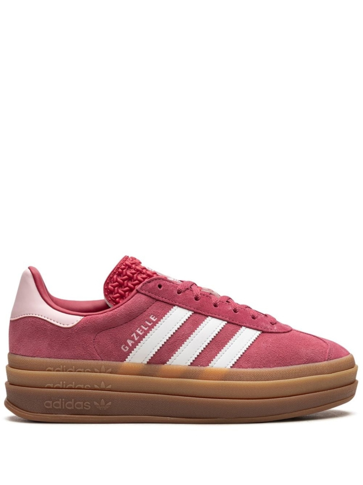 

adidas Gazelle Bold lace-up sneakers, розовый