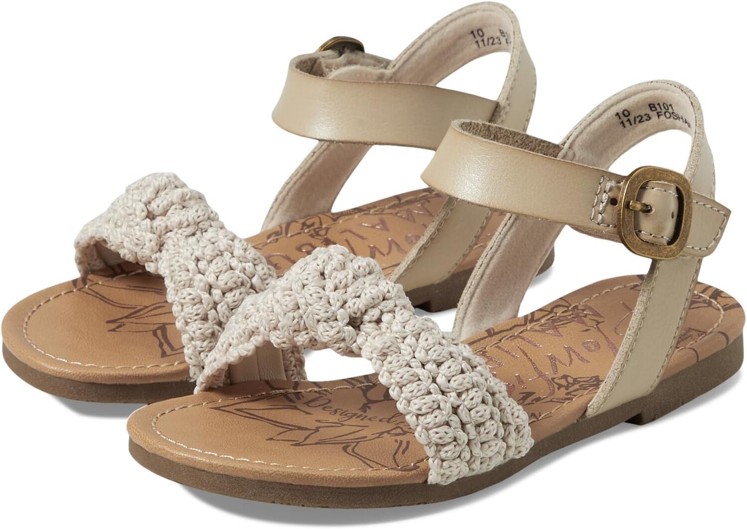 

Сандалии Blowfish Malibu Sassie-T, цвет Off-White