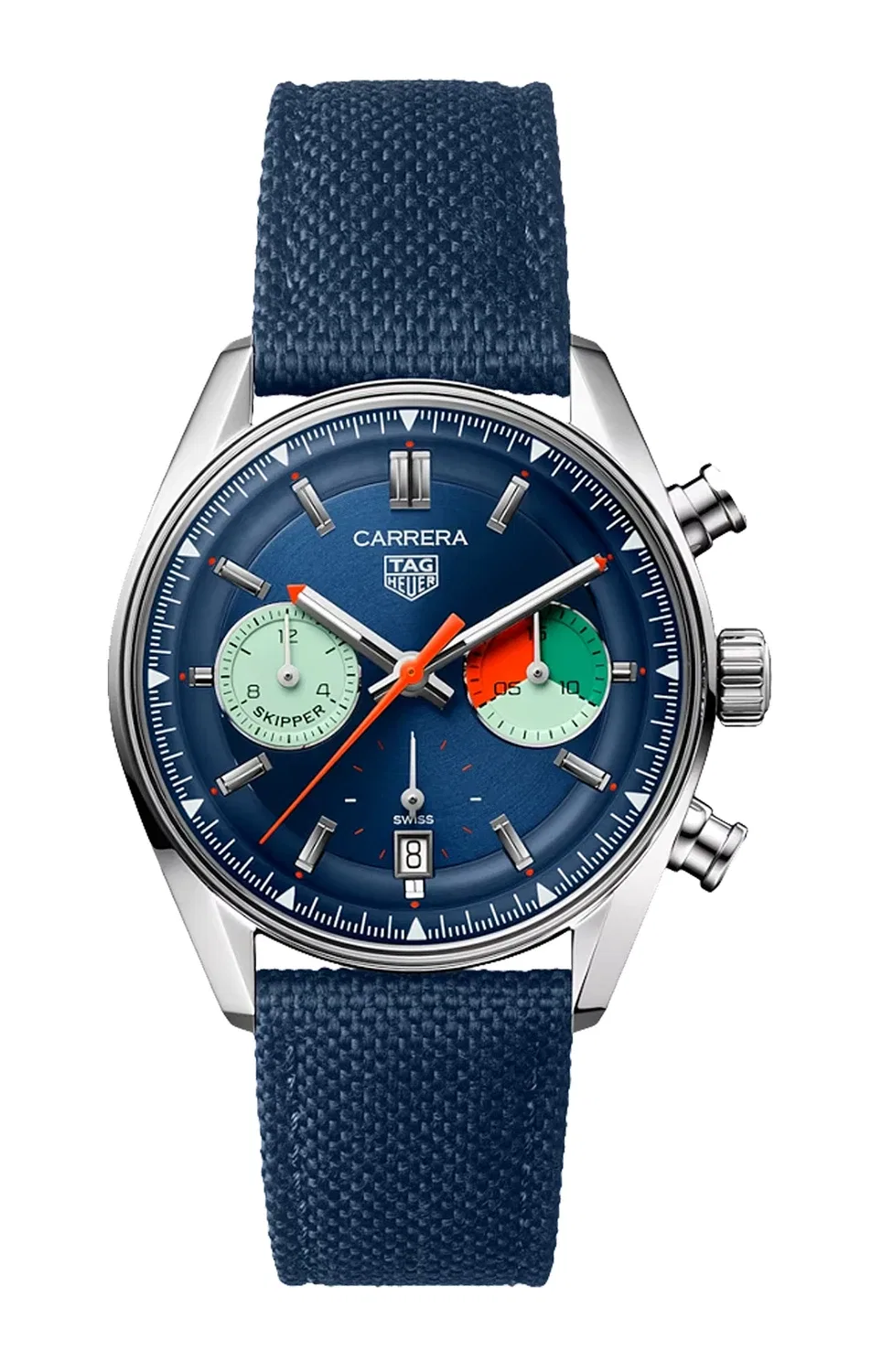 TAG HEUER CARRERA ХРОНОГРАФ SKIPPER АВТОМАТИЧЕСКИЙ, 39 ММ - CBS2213.FN6002, золотой