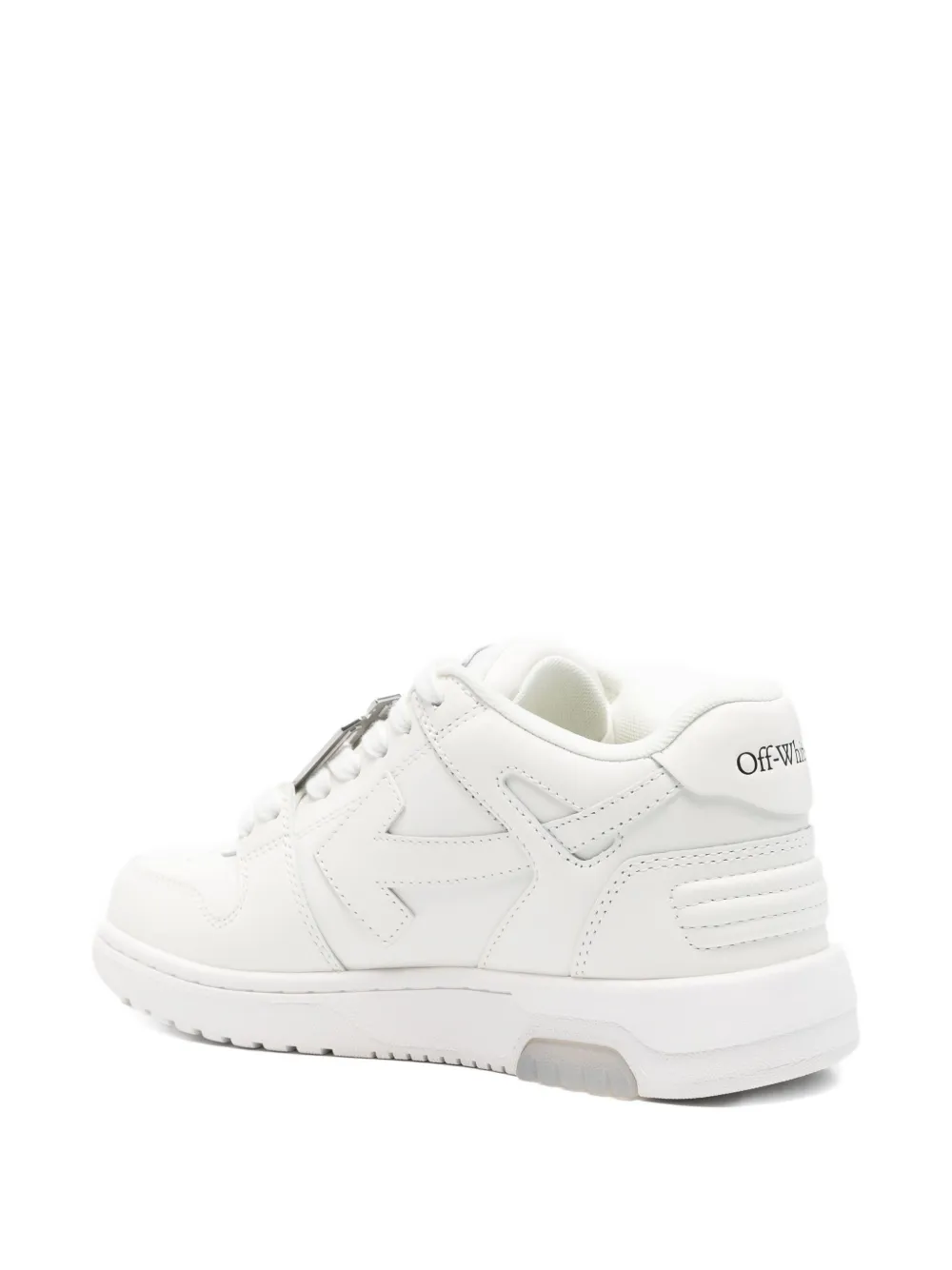 Кроссовки Out Of Office с пряжкой в ​​виде стрелы OFF-WHITE, белый — фото 3