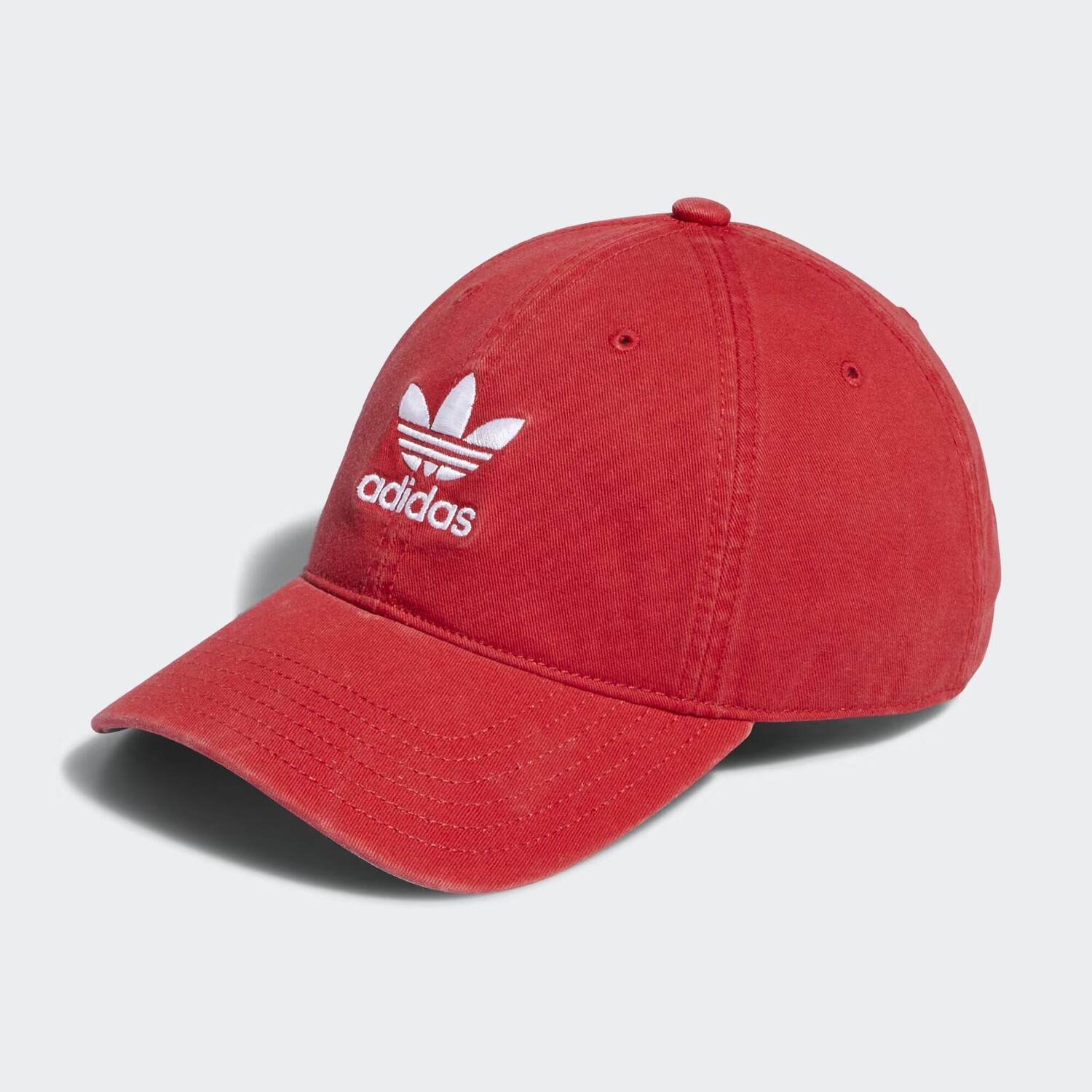 

Свободная шляпа с ремешком на спине Adidas, цвет Scarlet/White
