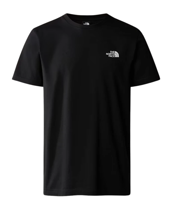 

Простая футболка с куполом The North Face, черный