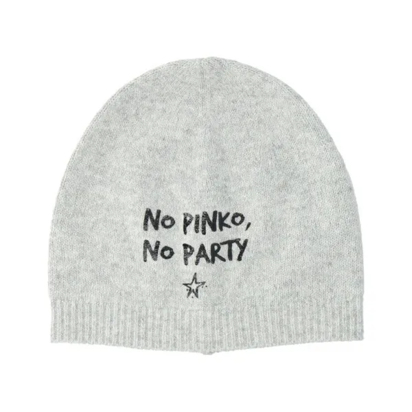 

Шапка с добавлением шерсти Pinko, серый