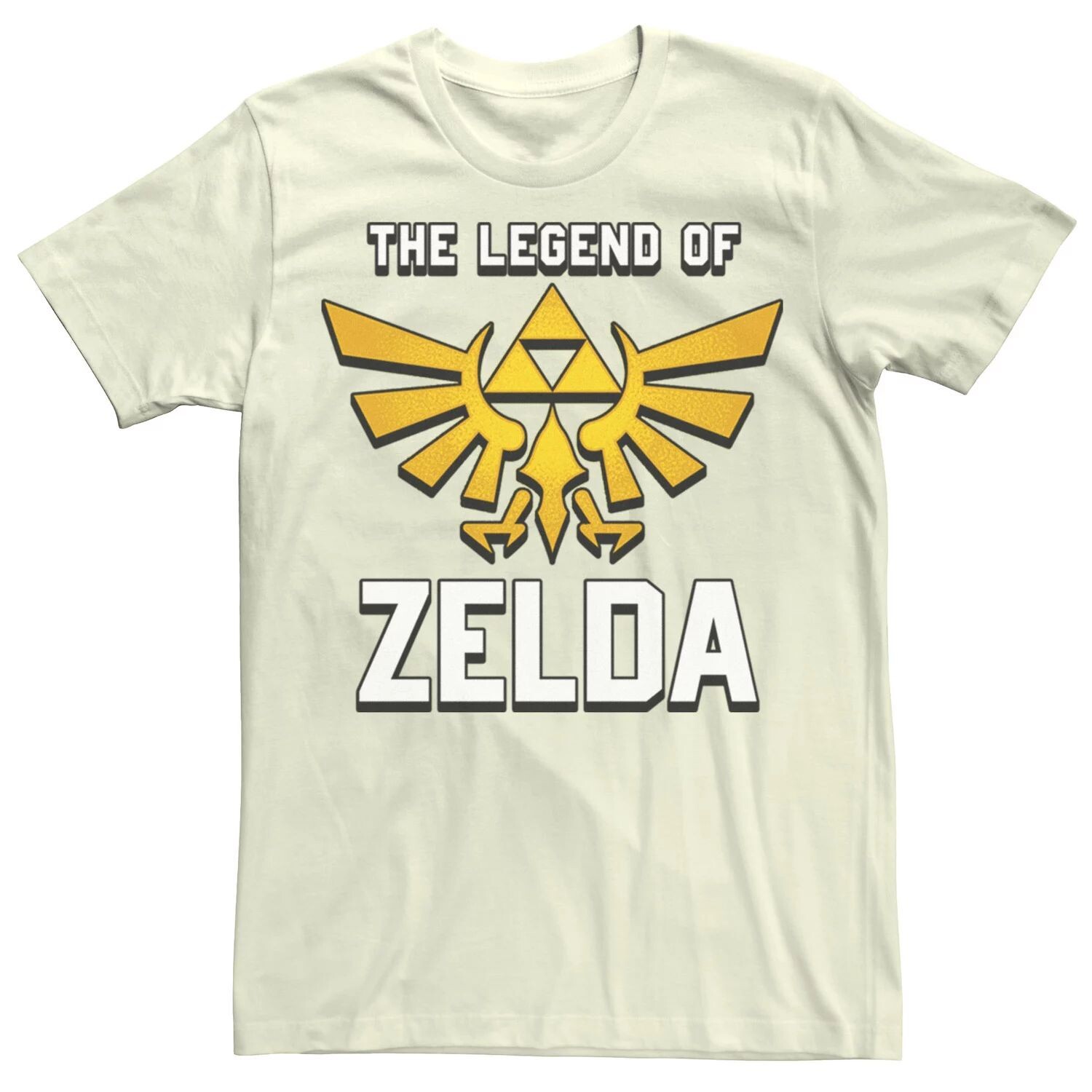 

Мужская футболка с логотипом Nintendo Legend Of Zelda Triforce Licensed Character