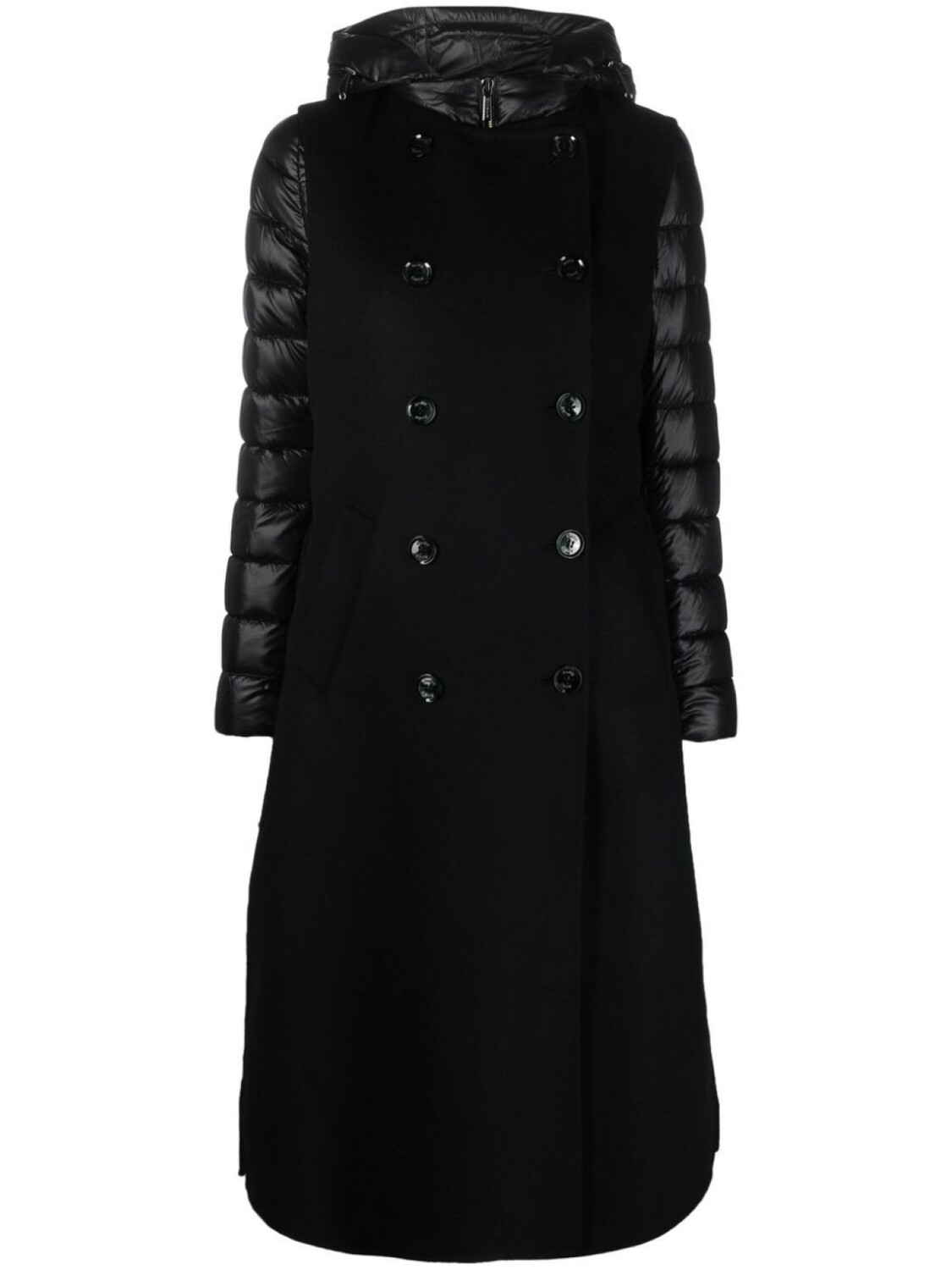 

Moorer double-layer padded coat, черный