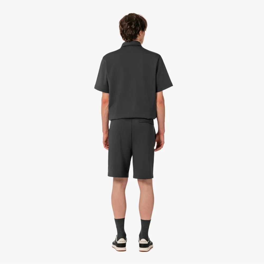 Мужские лёгкие шорты из джерси от Lacoste, тёмно-серые — фото 3