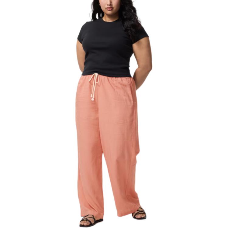 

UNIQLO Женские повседневные брюки светло-оранжевые