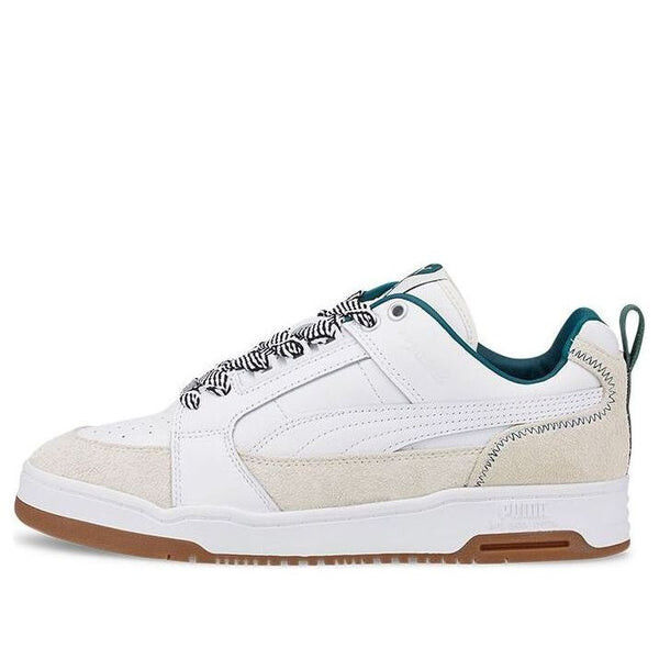 

Кроссовки ami x slipstream lo 'white green gum' Puma, белый