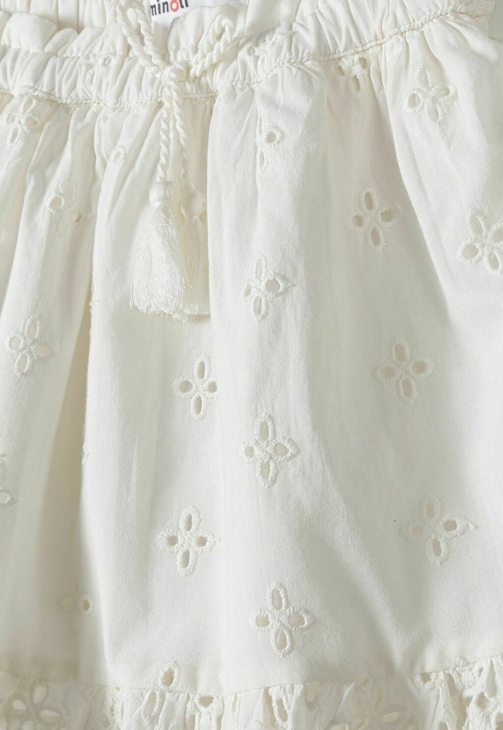 Юбка А-силуэта PAPERBAG WAIST MINOTI, цвет cream — фото 4
