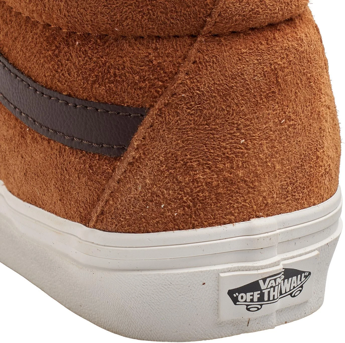 Мужские повседневные кроссовки Vans Sk8-Hi VN000CMXN1Z1, коричневые — фото 4