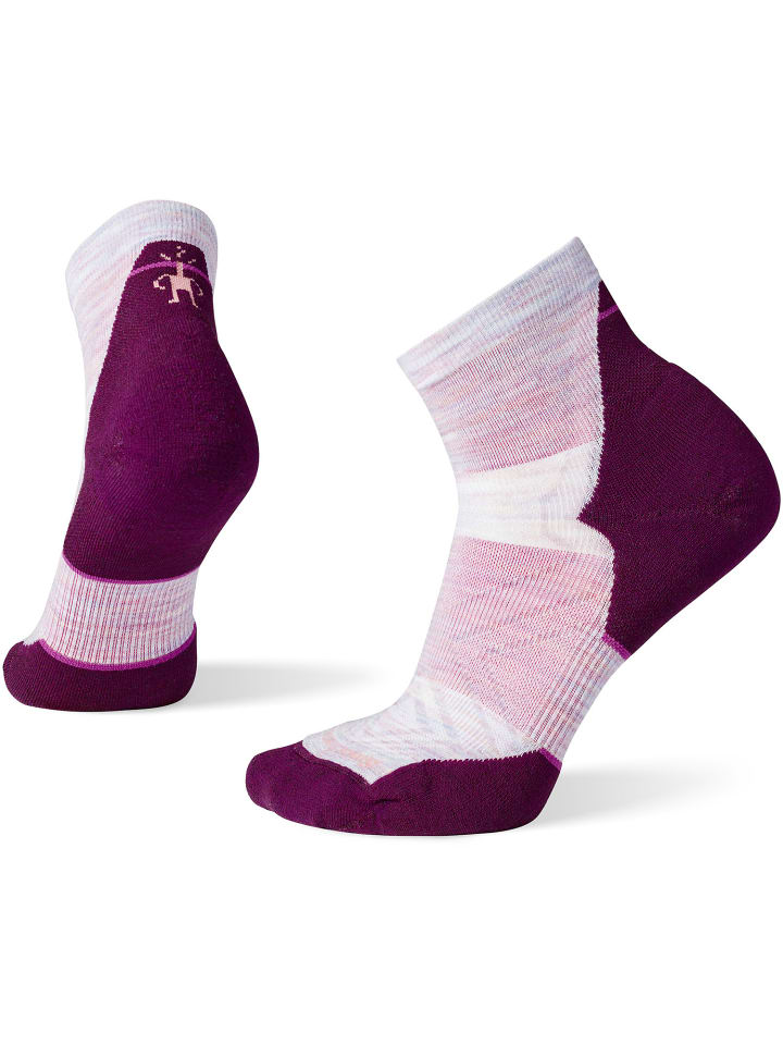 

Носки W RUN TARGETED CUSHIANKLE, розовые SMARTWOOL