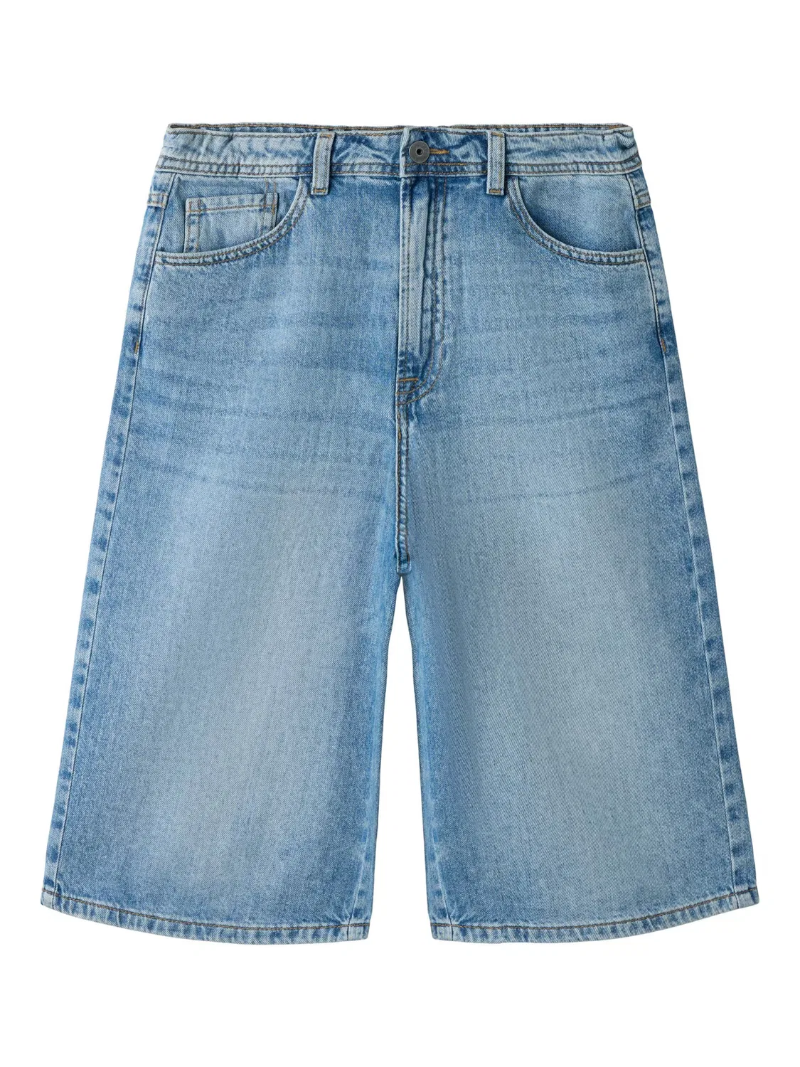 Джинсы свободного кроя Two Soon, Blue Denim