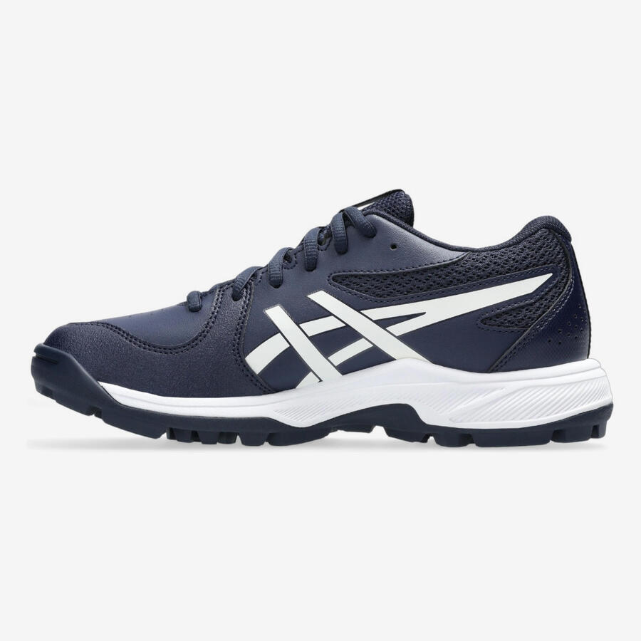 Детские кроссовки для хоккея на траве Gel-Peake 2 GS Asics темно-синие — фото 3