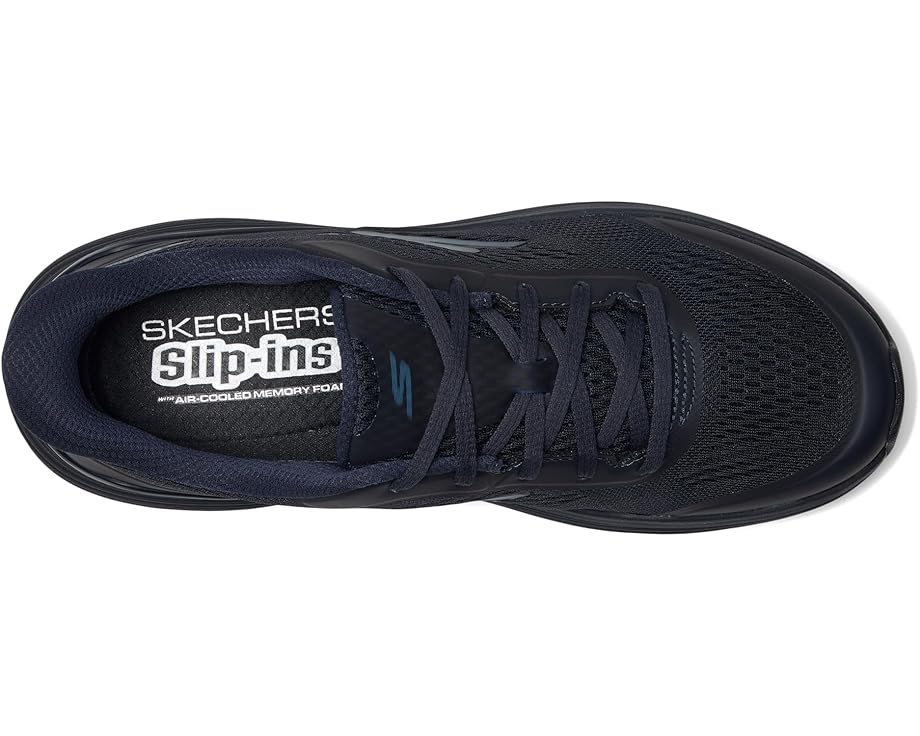 Кроссовки SKECHERS Max Cushioning Suspension Chrone Hands Free Slip-Ins, темно-синий — фото 2