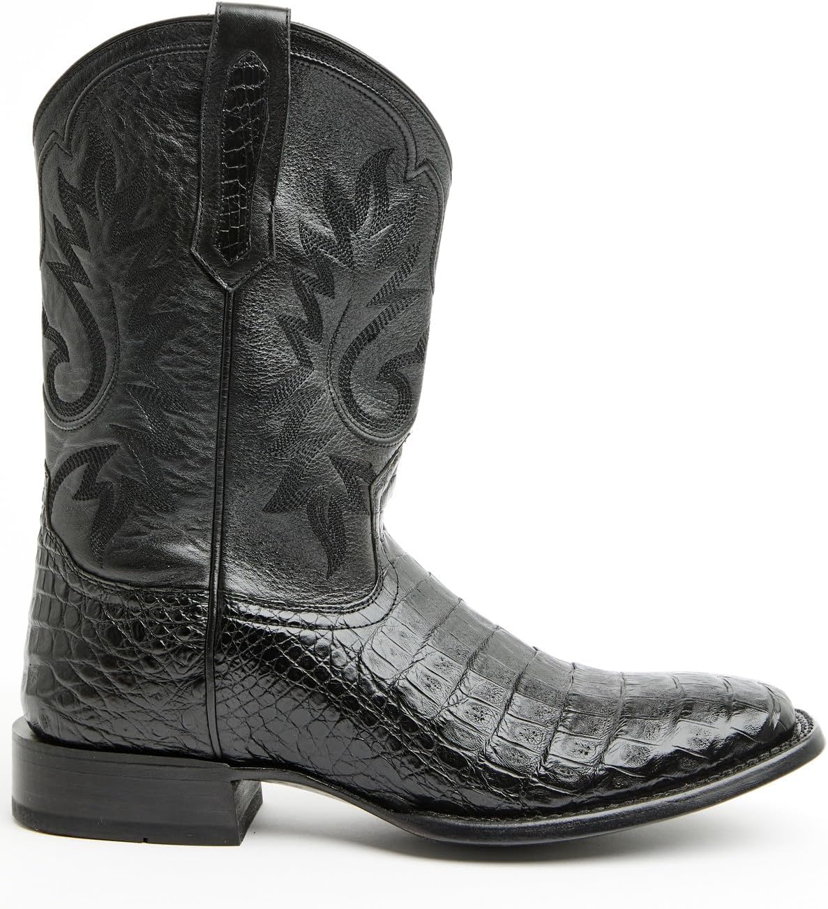 Мужские ковбойские сапоги Cody James Black 1978 года «The Hayward Exotic Caiman Belly Western Boot - Bbxfa25l3» — фото 2