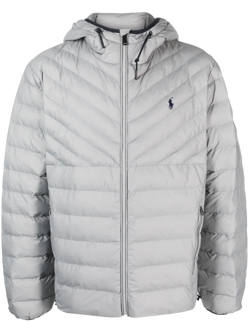 

Пуховик Polo Pony POLO RALPH LAUREN, серый