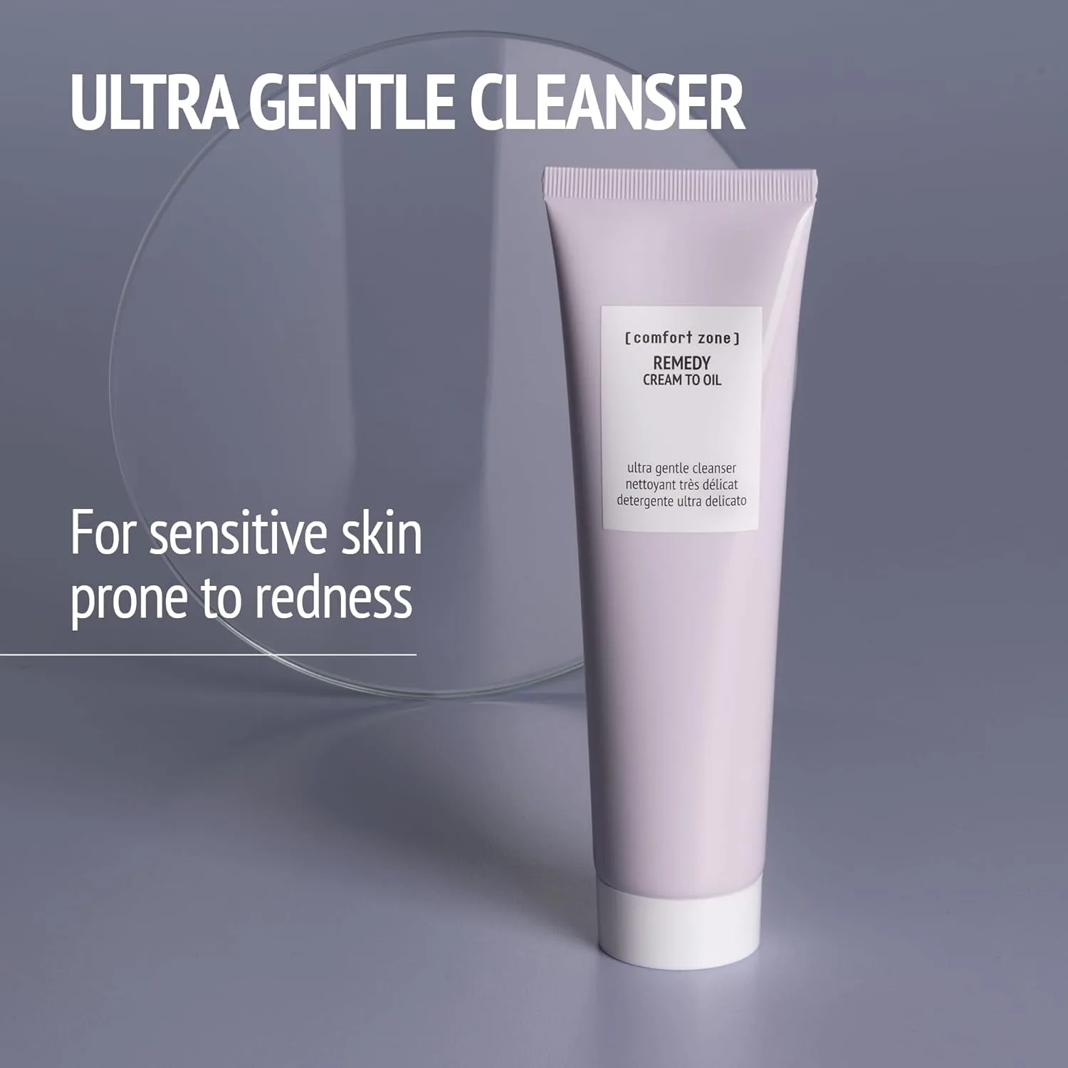 [ comfort zone ] Remedy Soothing Face Cleanser & Cream Duo: крем Defense (30 мл) и очищающее средство Nourishing Cream To Oil Cleanser (150 мл), уход для чувствительной кожи (2 предмета) — фото 2