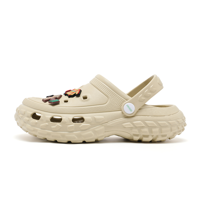 JOSINY Клоги женские хаки на каблуке 5,8 см, цвет Khaki (Heel Height 5.8cm)