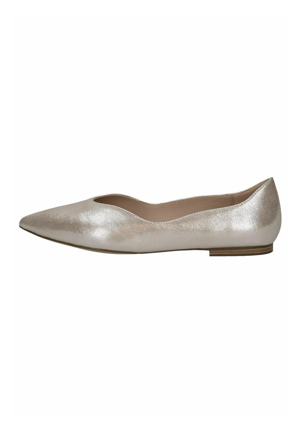 Классические балетки Caprice, цвет taupe metallic