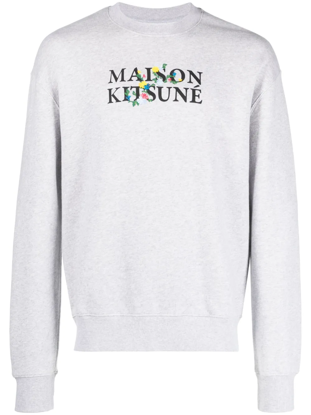 

Толстовка с логотипом Maison Kitsuné, серый