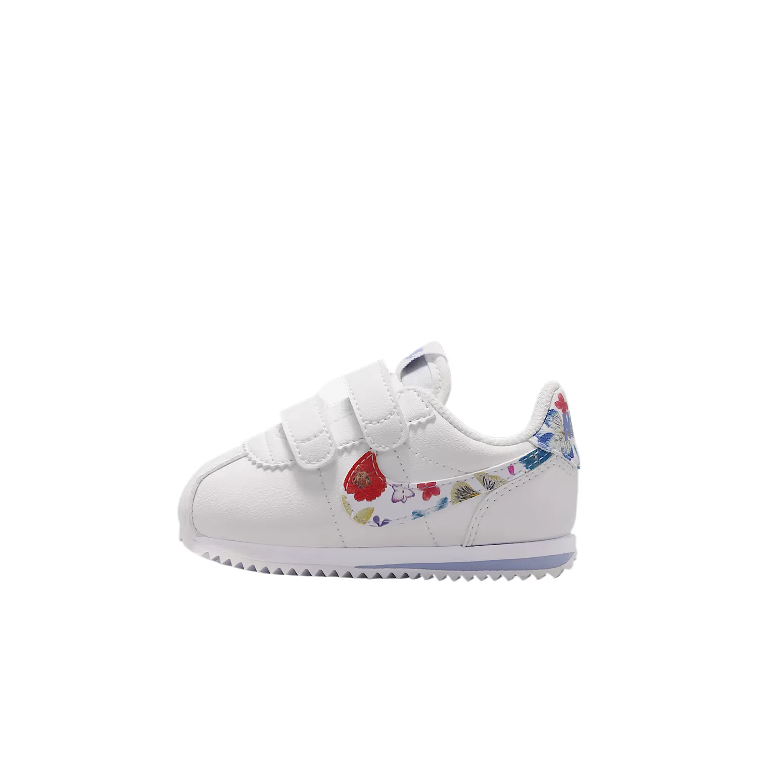 Кроссовки Cortez SE Low top для малышей Nike, Peak White/White/Light Mustard Green/Multicolor