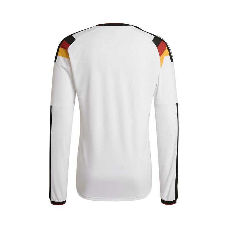 Футболка Adidas Germany 26 Home Authentic с длинным рукавом, белый — фото 2